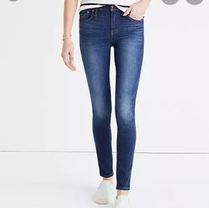 MADEWELL  9in high-rise skinny jeand